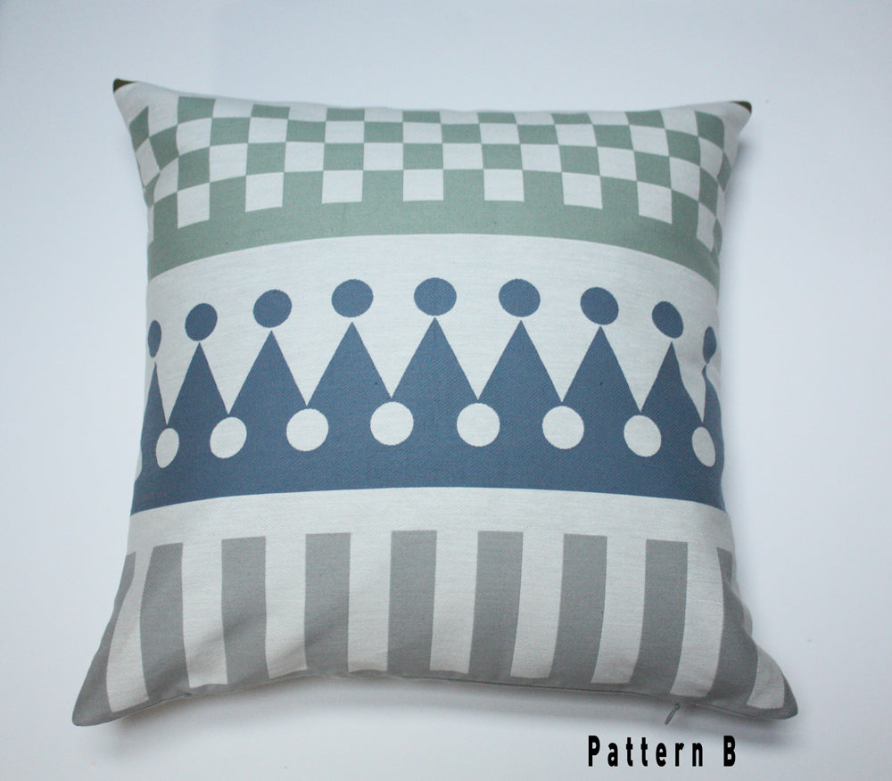 Maharam Palio Sky by Alexander Girard, Pillow