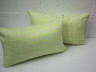 Maharam Bright Angle Neon pillow Jaspid studio