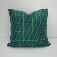 Maharam Bright Angle Evergreen Pillow Jaspid studio