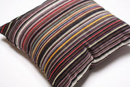 Maharam Paul Smith Epingle Stripe Violet Pillow Jaspid studio