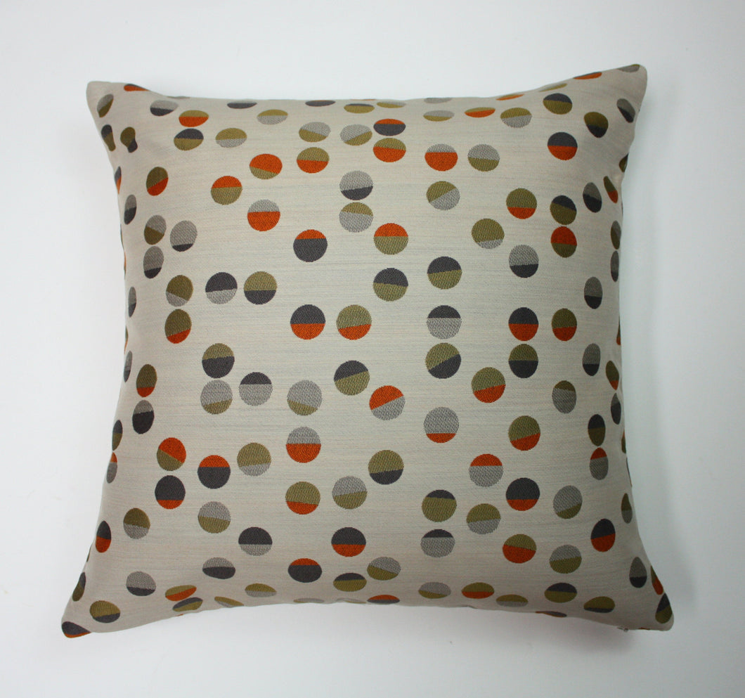 Maharam Confetti Tangerine Pillow Jaspid studio